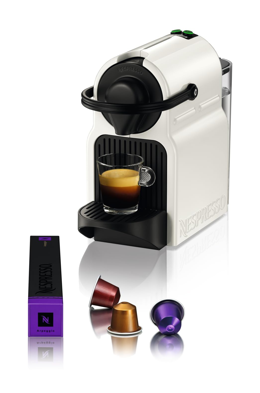 Kivaro Machine à Café Inissia Blanche Cafetière Espresso