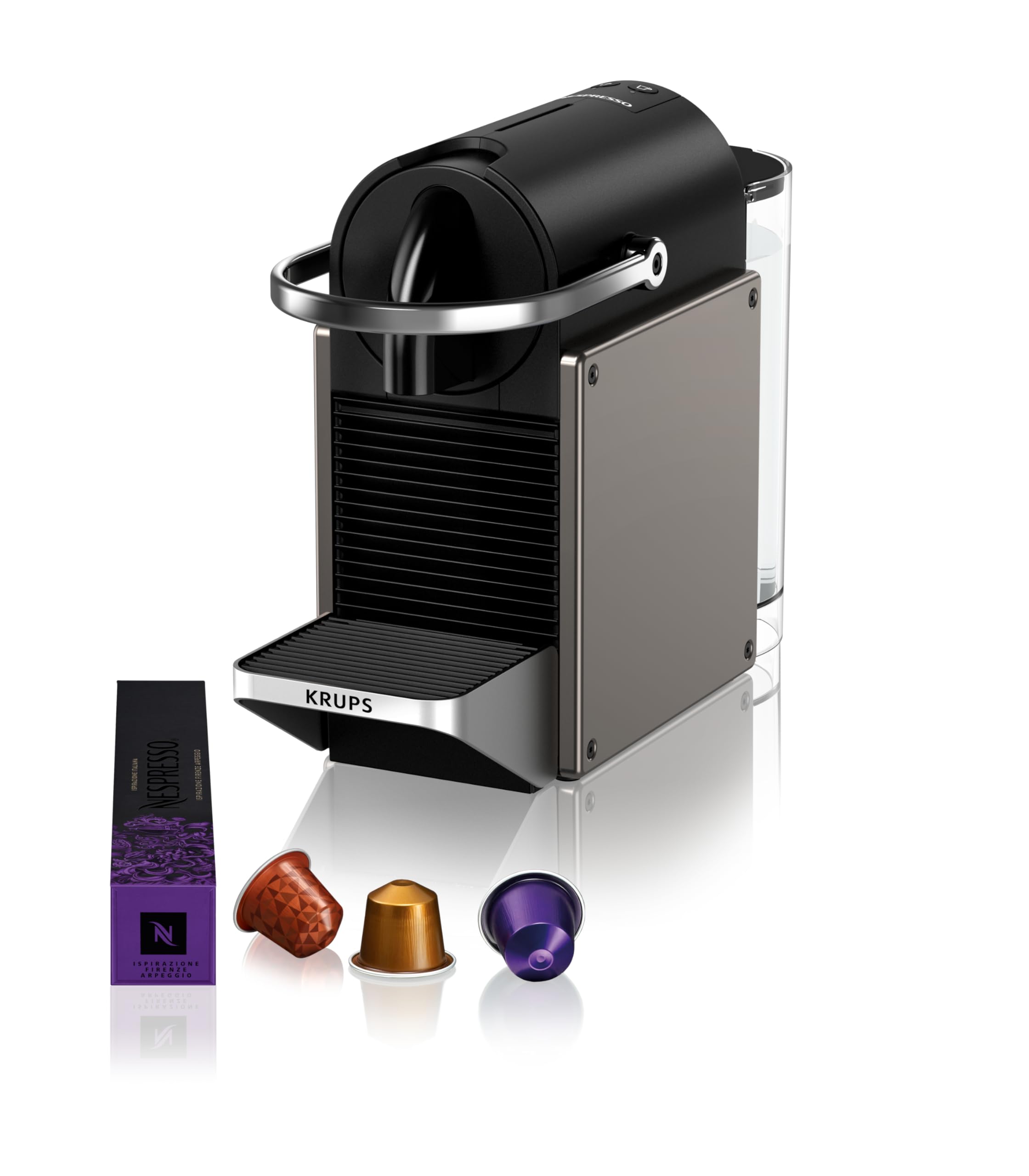 Kivaro Machine á café Pixie Titane